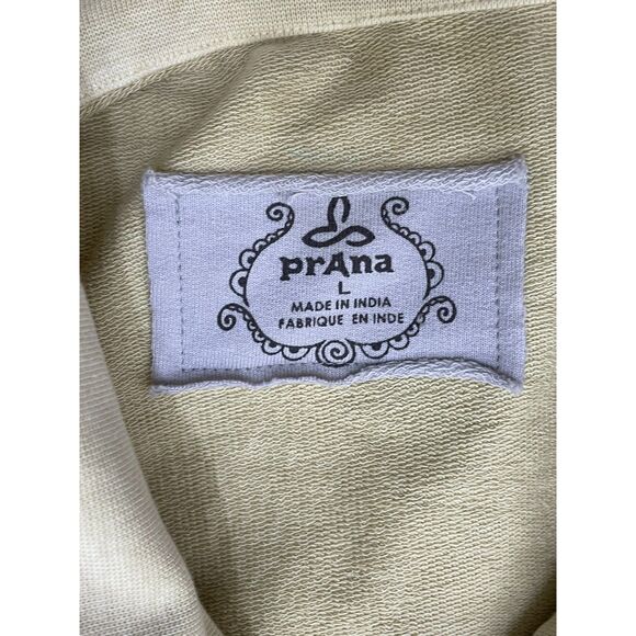 PrAna Parissa Women's Jacket Button Front Jacket L Green Cotton Blend Stretch - Picture 7 of 9